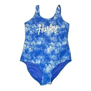 Tie Dye Hurley One Piece Swimsuit 💙